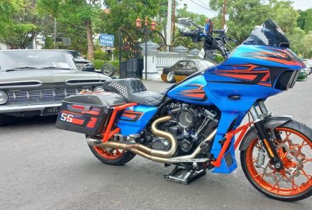 Harley Davidson FLTR Road Glide Special 2021 – Sukoharjo : Transformasi Brutal From Touring Become Speeding Bagger Style. 