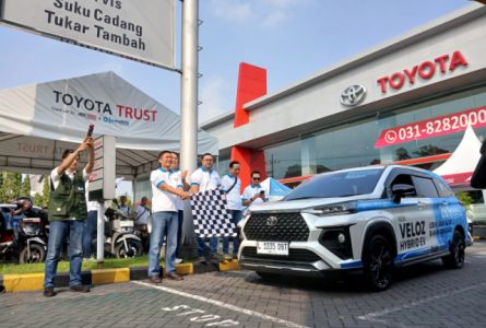 Auto2000 Jatim Uji Mobil Elektrifikasi Veloz Hybrid Taklukkan Bromo.
