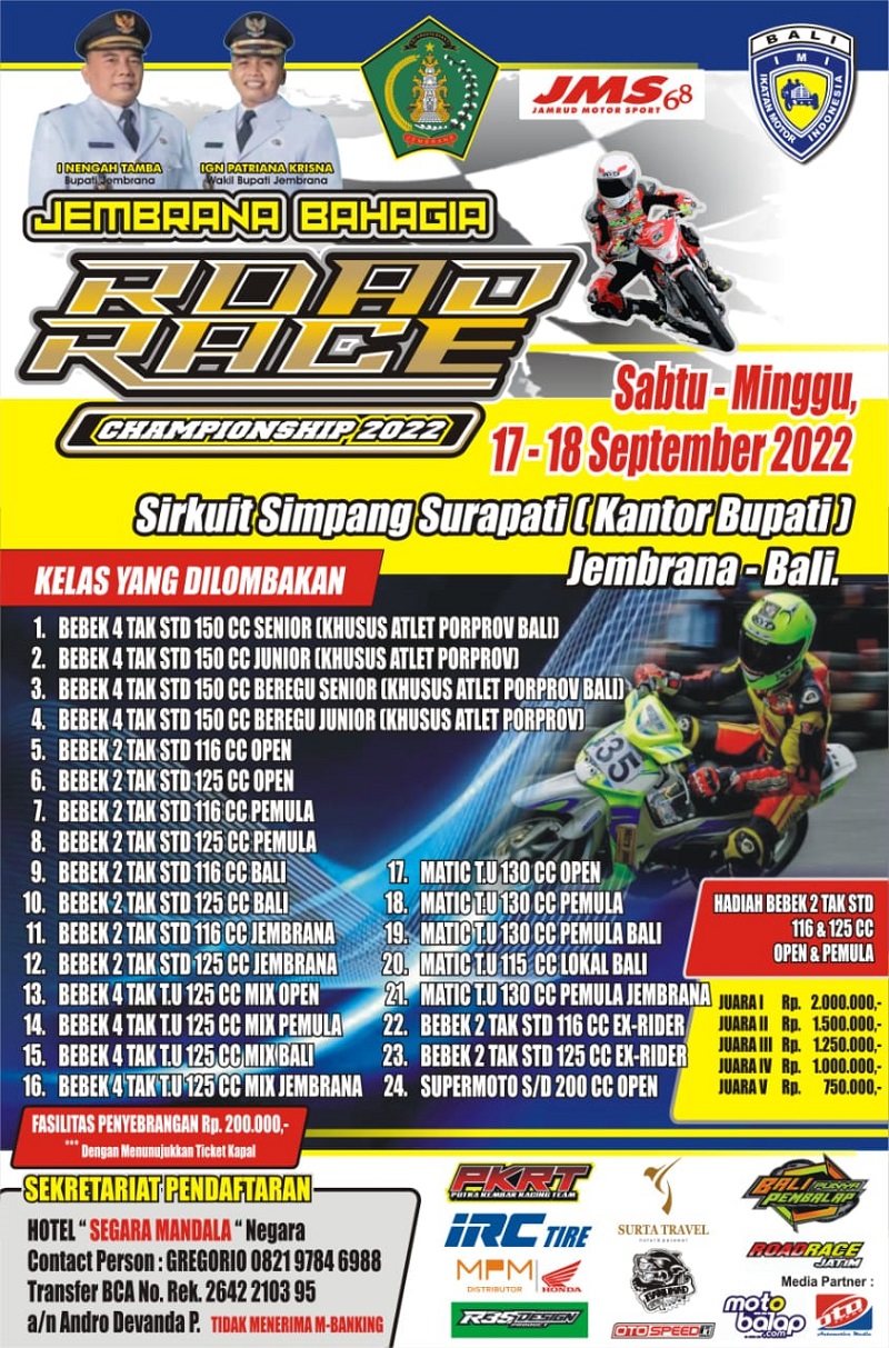 2022 09 otre balap jembrana