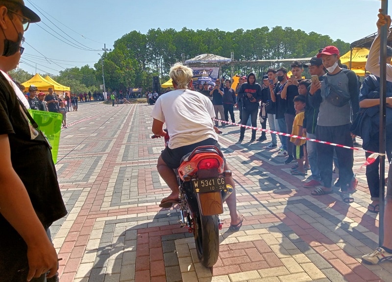 TEST RIDE Untuk motor modifikasi kelas Racing Night Style
