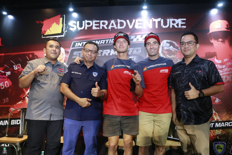 Foto 1 Superadventure International Supermoto Race Seri Kejurna 2023. 1