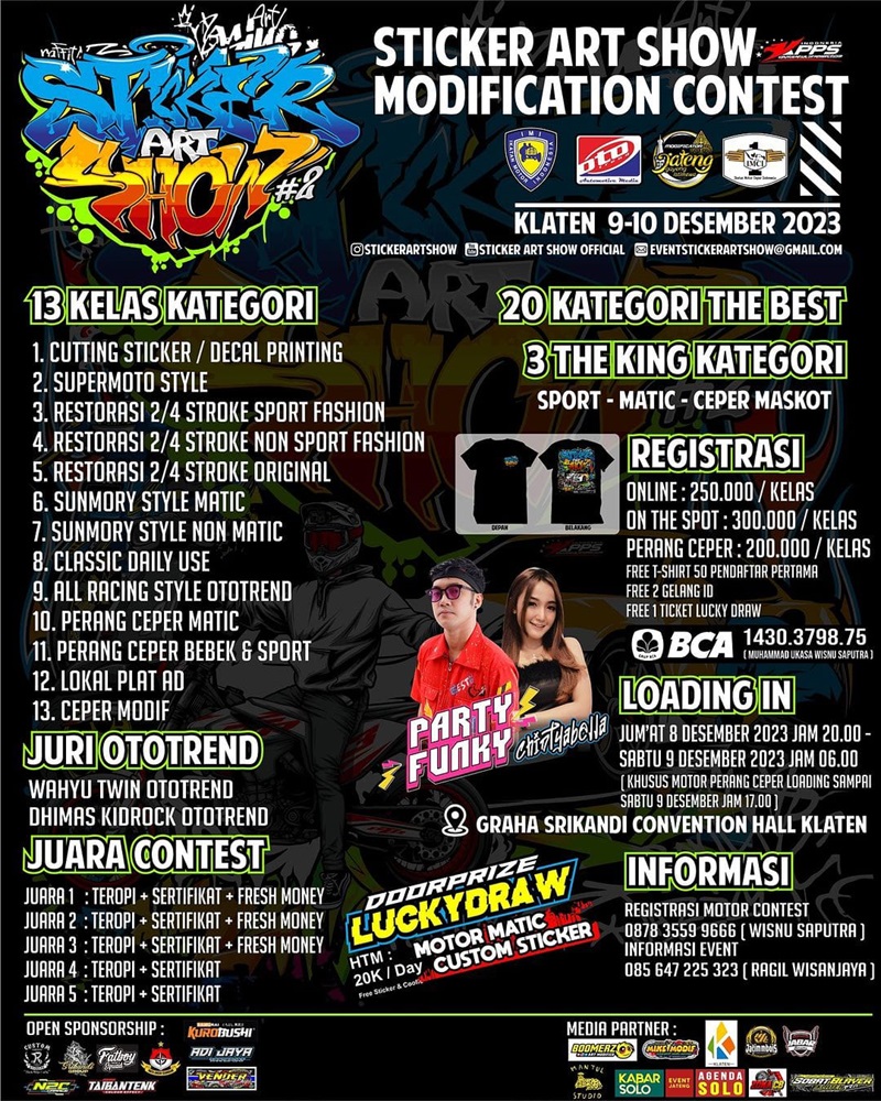 sticker art klaten
