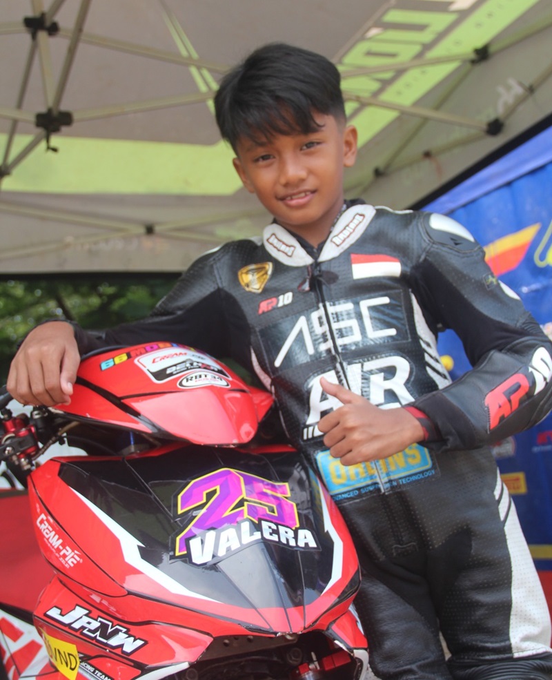 Valera. rider belia fokus kelas Beginner