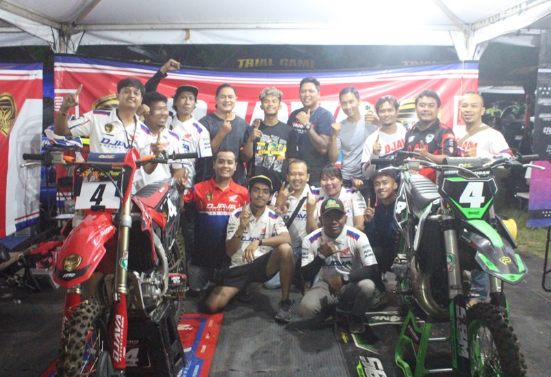 Djava Adventure. Sukses meraih juara umum trial Game Dirt 2024 Malang