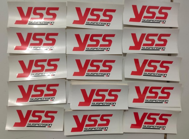 Stiker YSS Suspension Tambahan untuk Peserta Class Contest