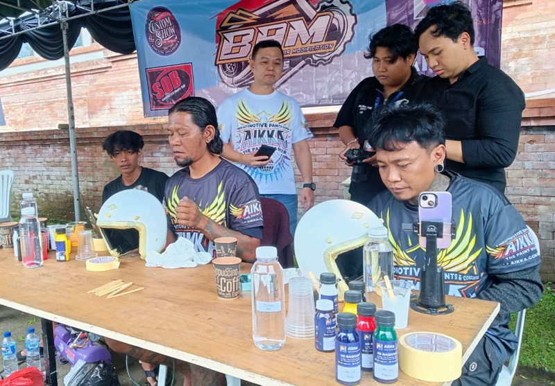 KONTES AIRBRUSH Tampilkan skill pengecatan para brusher