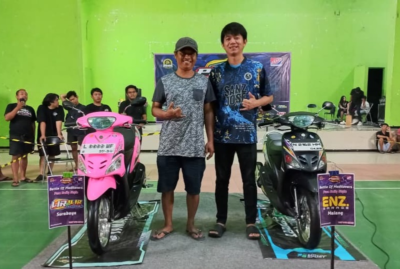 BATTLE OF MODILOVER Menarukan Lir ilir Custom Surabaya vs ENZ Garage Malang