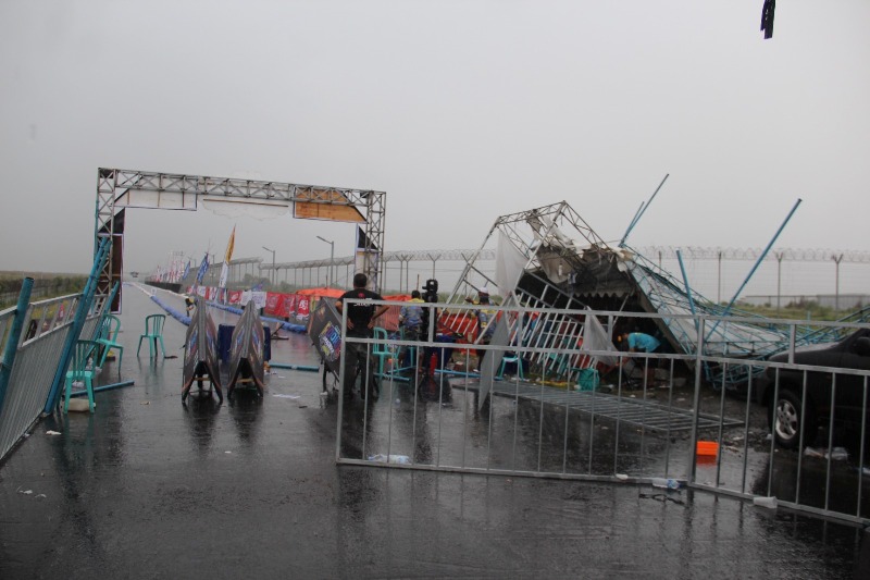 Terkendala cuaca race pun dipangkas