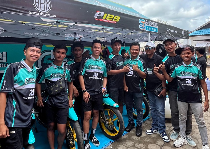 Team P129. Usung 3 racer di final MCR Kediri
