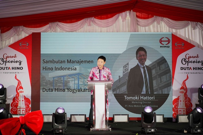 Opening dari Tomoki Hattori Marketing Director HMSI