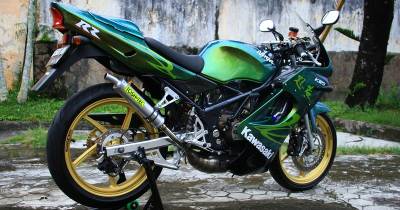 Modifikasi Ninja RR150 2010 - Gorontalo : Unggah Jubah Bunglon, Istimewa Buat Harian dan Sunmorian