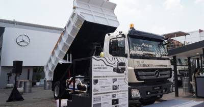 DCVI Perkuat Lini Truk Mercedes-Benz melalui Peluncuran Axor 1626 C di Construction & Mining Indonesia 2025