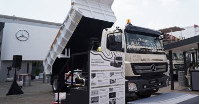 DVCI Resmi Luncurkan Axor 1626C di Construction & Mining Indonesia 2025.