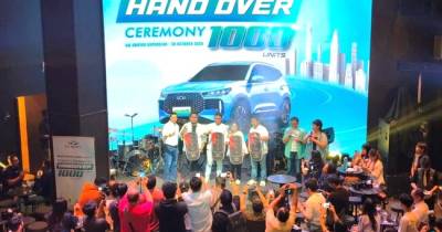 Chery Lakukan Serah-Terima 1.000 Unit TIGGO Cross CSH Hybrid Kepada Konsumen.