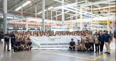 DVCI Donasikan Mesin Bus, Kunjungan Industri & Pelatihan Teknis Di SMK Angkasa 1 Jakarta.