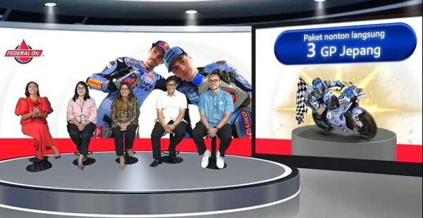 Federal Oil Umumkan Pemenang Nonton Langsung Tim Gresini Racing Jepang & Malaysia.