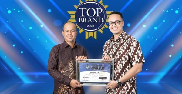 Raih Top Brand Award, Federal Oil Sukses Perkuat Posisi Sebagai Pelumas Terbaik Segmen Kendaraan Roda Dua.