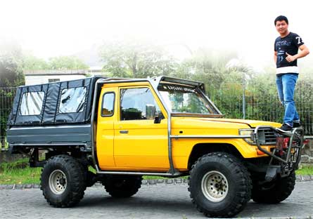 TOYOTA LANDCRUISER FJ40 ‘ 1973 - SURABAYA : Tiga Item Menuju Sempurna