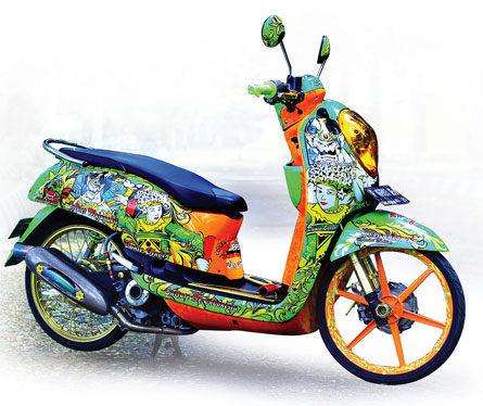 HONDA SCOOPY ’14 - BONDOWOSO : EKSPRESI BUDAYA