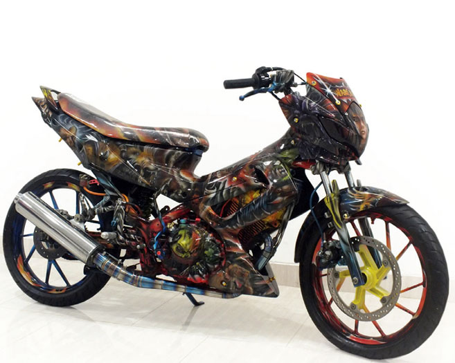 Suzuki Satria FU 150 ’12 Manado : Gahar Dijajah War Craft
