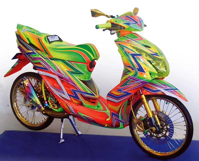 YAMAHA MIO SOUL ’11 – SINGKAWANG : NANO-NANO STABILLO ANTI SEPET MATA