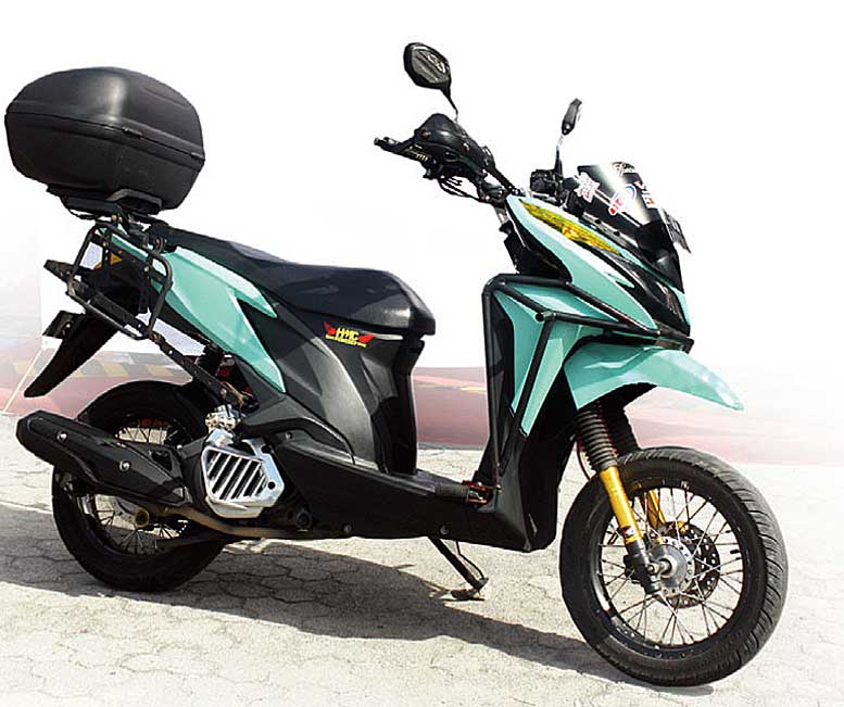 Honda Vario 125 '14 Surabaya L Lebih Kekar Tambah Tubular