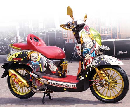 HONDA SCOOPY ’15 – BALI : BEWARE! ADA CHUCKY DI SCOOPYKU