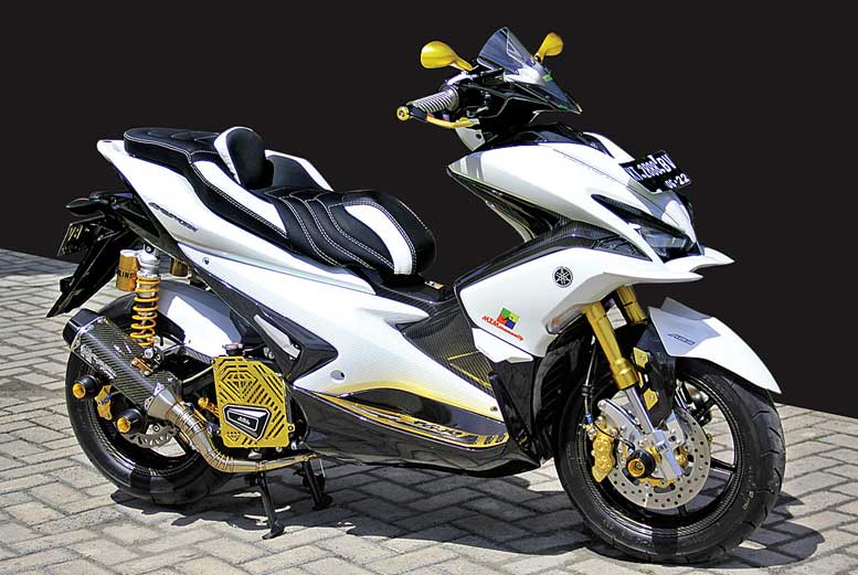 YAMAHA AEROX '17 – SAMARINDA : NO MODIF NOT BSS CUY!