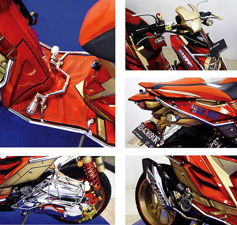 YAMAHA X-RIDE '13 - PONTIANAK : IRON X RIDE MAN