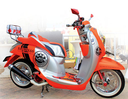 HONDA SCOOPY ’13 - JAKARTA : APRESIASI BASARNAS