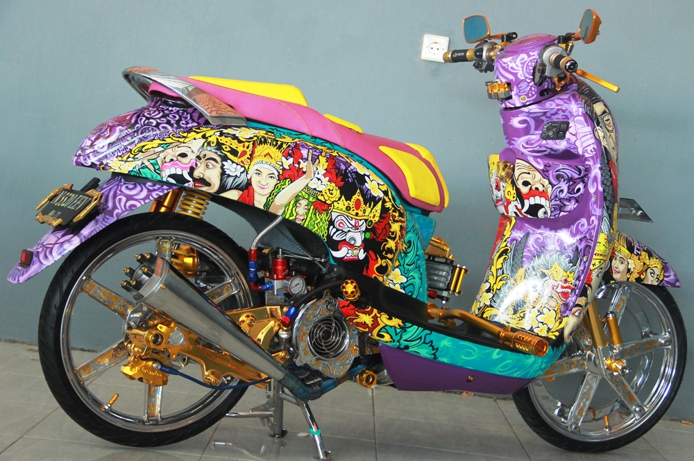 Modifikasi Motor Scoopy 2019 Terbaru Blog Motor Keren
