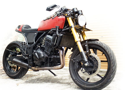 KAWASAKI NINJA 250 2010 – JOGJA : CAFE RACER ITS MY LIFE