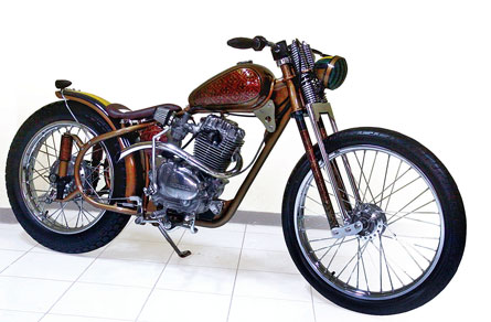 HONDA GL100 '84 - MALANG :  Koalisi 4 Kultur Kustom