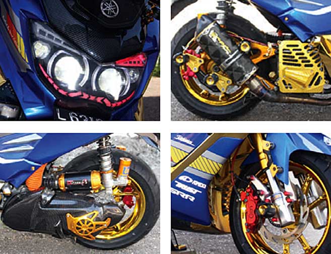 Yamaha n MAX '17 Surabaya : Senyaman Electra Glide