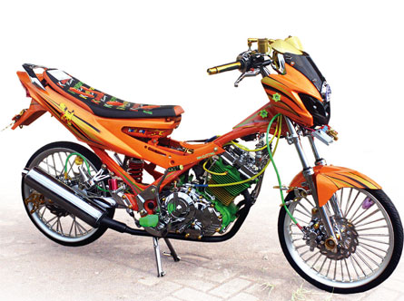 SUZUKI SATRIA FU 150 '10 - BANGKALAN : Yang Penting Kinclong