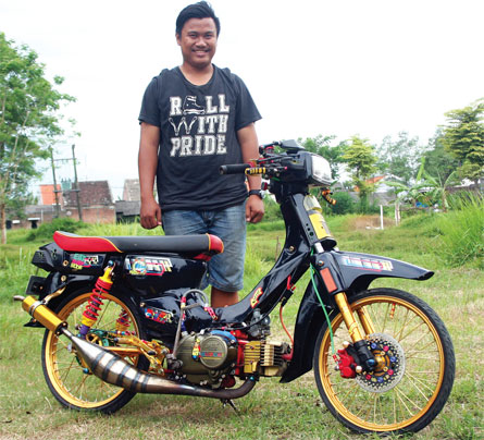 SUZUKI RC100 '86 - MOJOKERTO : Jet Cooled Anti Lelet