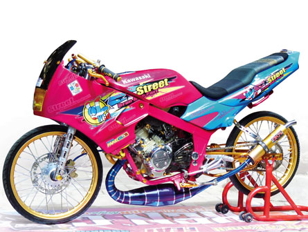 Kawasaki Ninja 150 R '06 Kediri : Seliar NGO Style