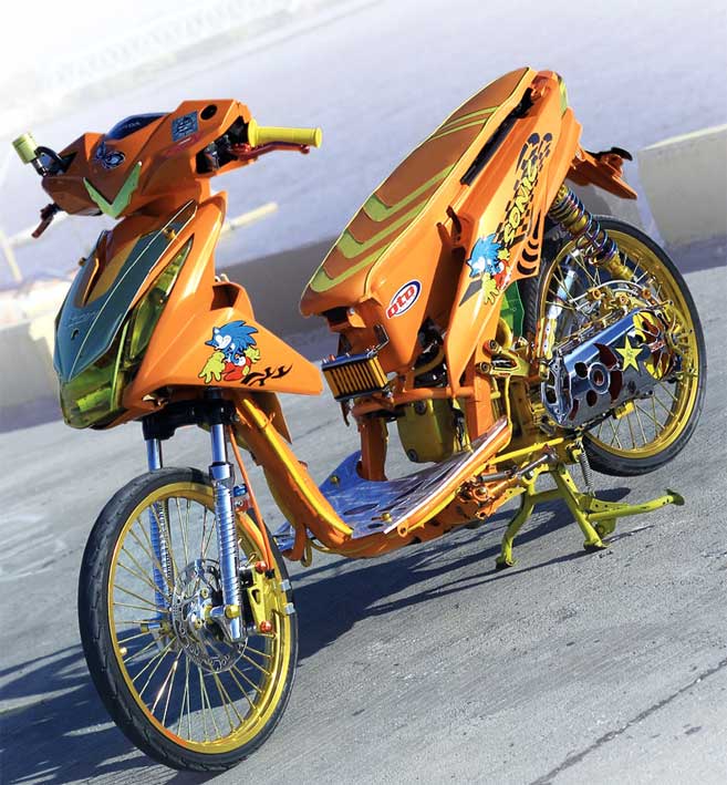 80 Foto modifikasi ringan motor beat Paling Keren