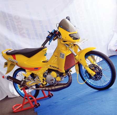 CAGIVA STELLA 115 ’02 - JEMBER : SUPER LANGKA & ISTIMENCOS