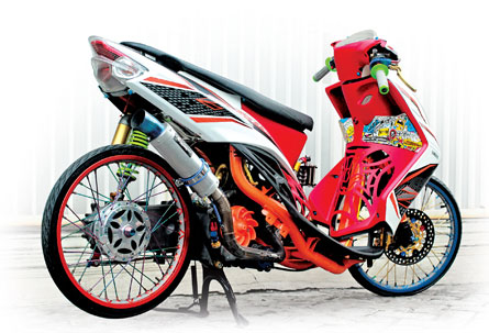 YAMAHA MIO SOUL 09 SURABAYA MY BLOOD IS NGO