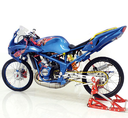 KAWASAKI NINJA RR '15 - MANADO : SONIC BLUE RACING