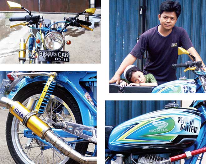 Honda CB '73 Jakarta : Modif Nostalgia