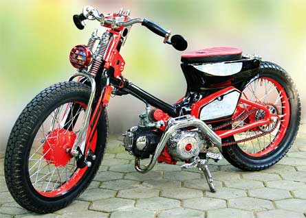 HONDA STAR '89 - PROBOLINGGO : STREET CUB WET LOOK