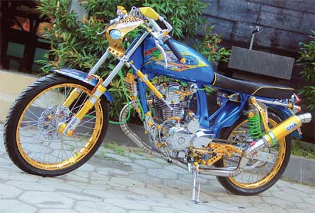 Modifikasi Honda Cb Racing Look hobbiesxstyle Modifikasi Honda Cb Racing Look hobbiesxstyle