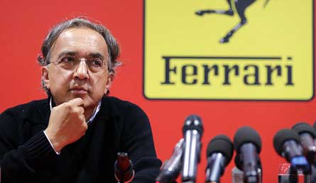 PRESIDEN FERRARI, MARCHIONNE.  Tegaskan kontrak Vettel dan Raikkonen tergantung prestasi 2017