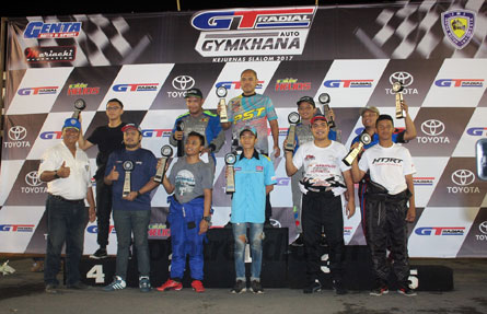 Podium Kejurnas Pemula putaran 1
