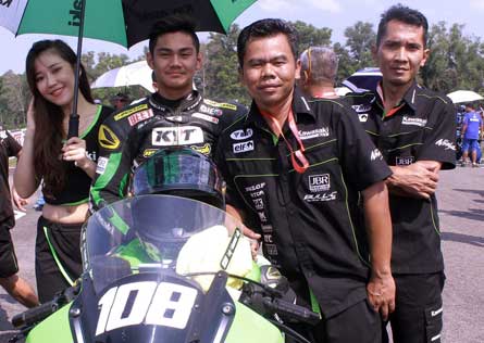 AM FADLY (108). Siap turun kembali  di AP250 (ARRC 2017)