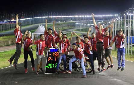 TIM HONDA TRIJAYA. Terus tambah  prestasi di tahun pertama (2016) bersama pabrikan Astra Honda Motor (AHM)