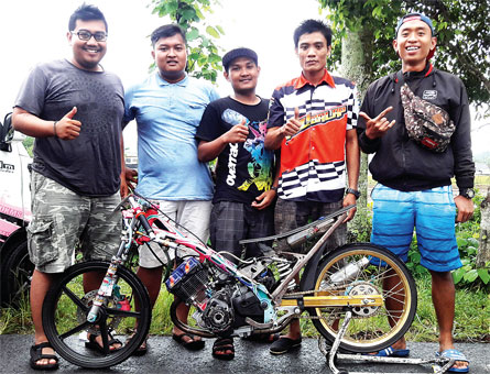 SUZUKI SATRIA-F '09 - KEPANJEN : Pengembangan Tipis-tipis, Tembus 7,3 Detik