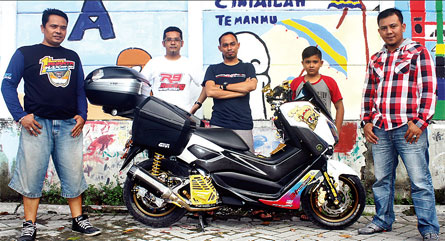 YAMAHA NMAX '16 - SURABAYA : BORE UP & CVT MANUAL TECH TEMBUS 145 KM/JAM